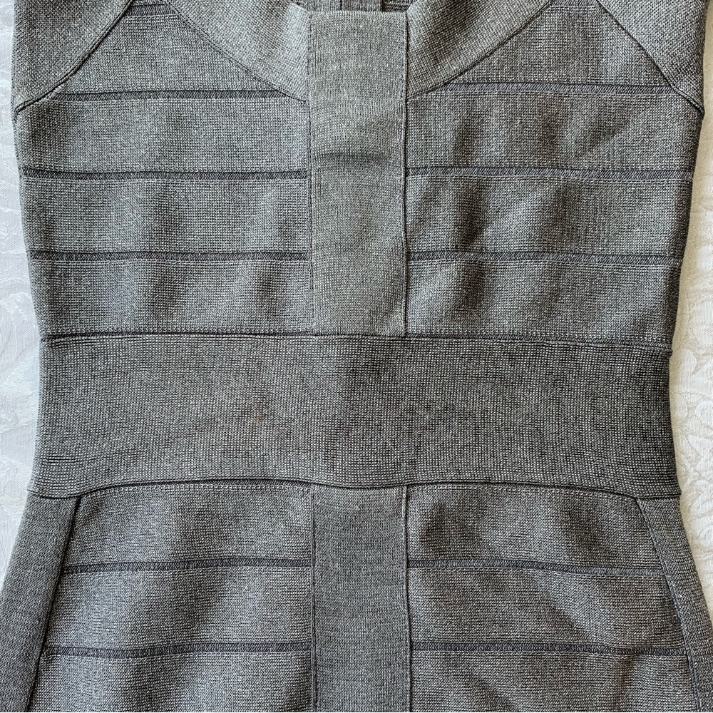 French connection size 2 metallic mini dress - Picture 8 of 16